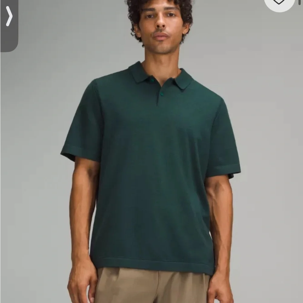 Lululemon athletica New Venture knit men’s polo - Picture 1 of 10